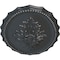 Ekena Millwork Oxford Ceiling Medallion, Hand-Painted Pewter, 16 7/8"W x 11 3/4"H x 1 1/2"P CM16OXPES - alternate 4